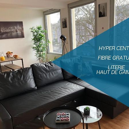 Apartament Hyper Centre - Wifi Fibre Gratuit - Jergweloh - Le New Yorkais Caen Zewnętrze zdjęcie