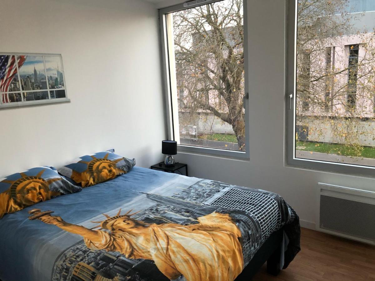 Apartament Hyper Centre - Wifi Fibre Gratuit - Jergweloh - Le New Yorkais Caen Zewnętrze zdjęcie